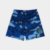 EE Basic Blue Black Camo Short